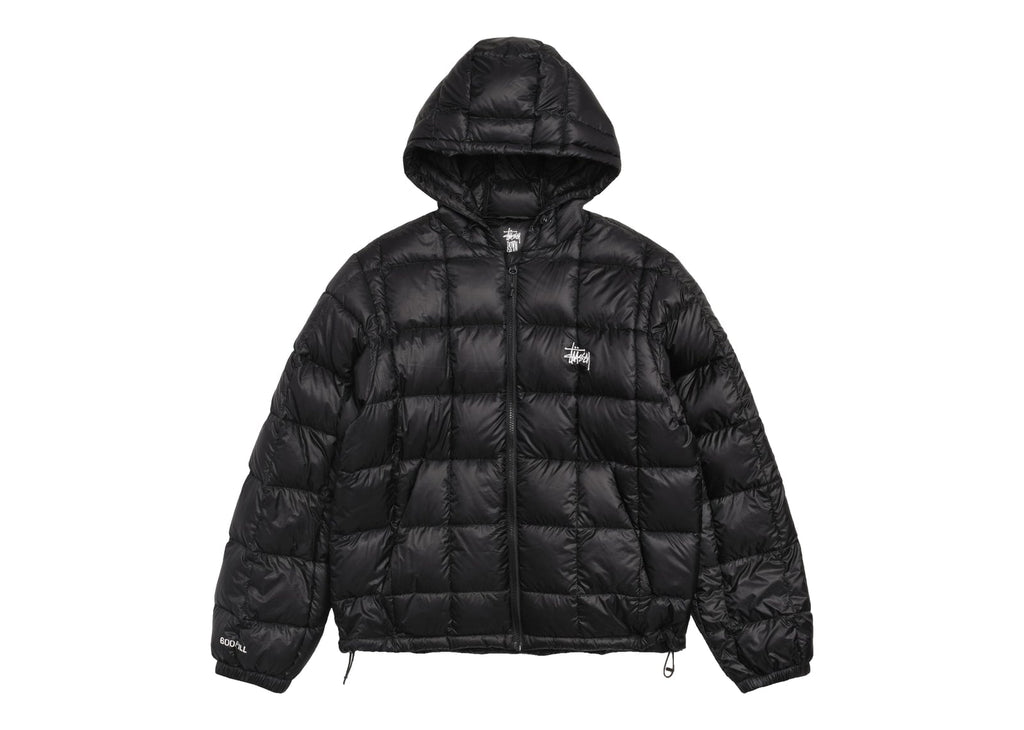 Stussy Midweight Hooded Puffer Black