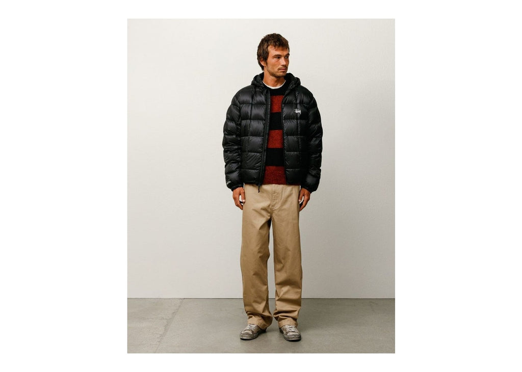 Stussy Midweight Hooded Puffer Black