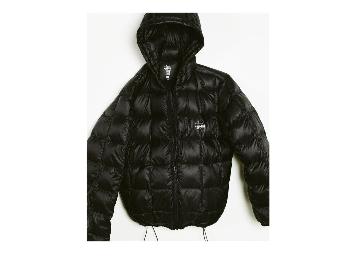 Stussy Midweight Hooded Puffer Black