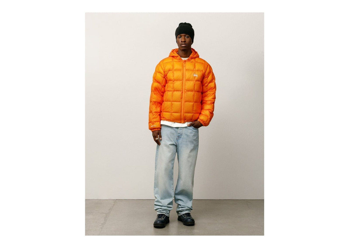 Stussy Midweight Hooded Puffer Orange