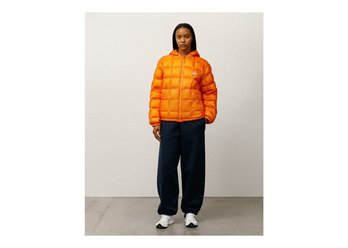 Stussy Midweight Hooded Puffer Orange
