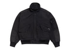 Stussy Mock Neck Flight Bomber Black