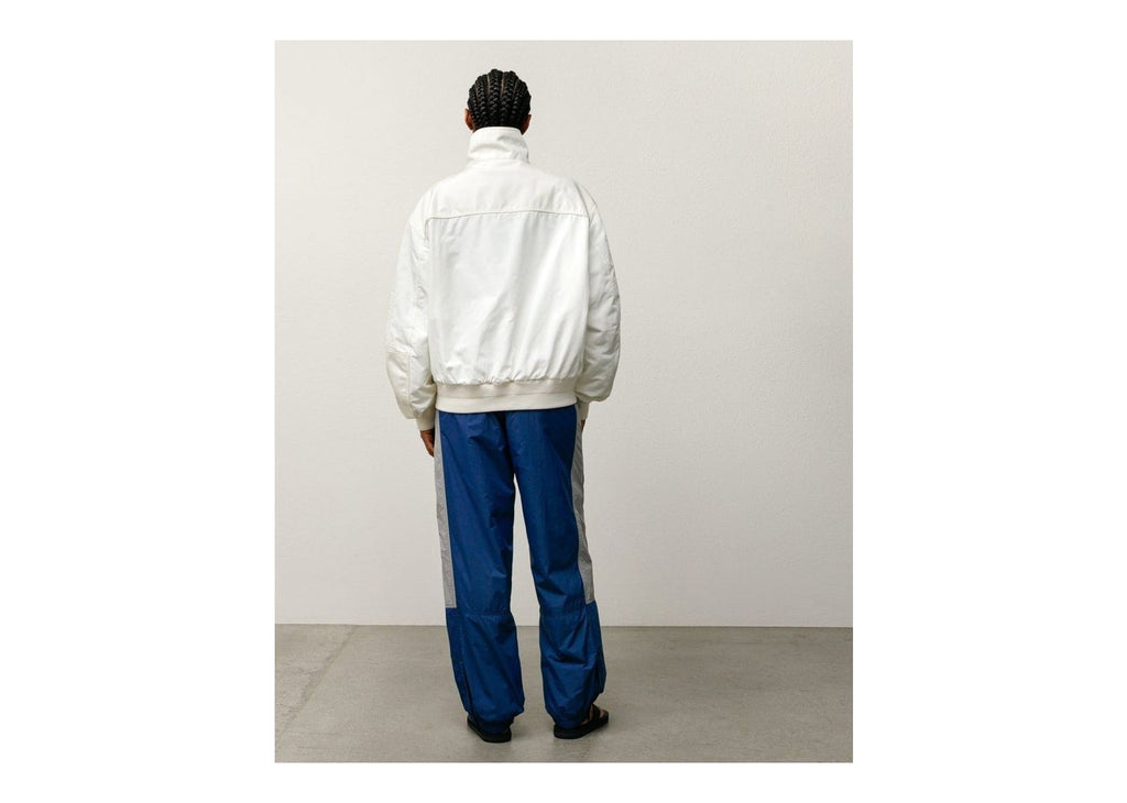 Stussy Mock Neck Flight Bomber White