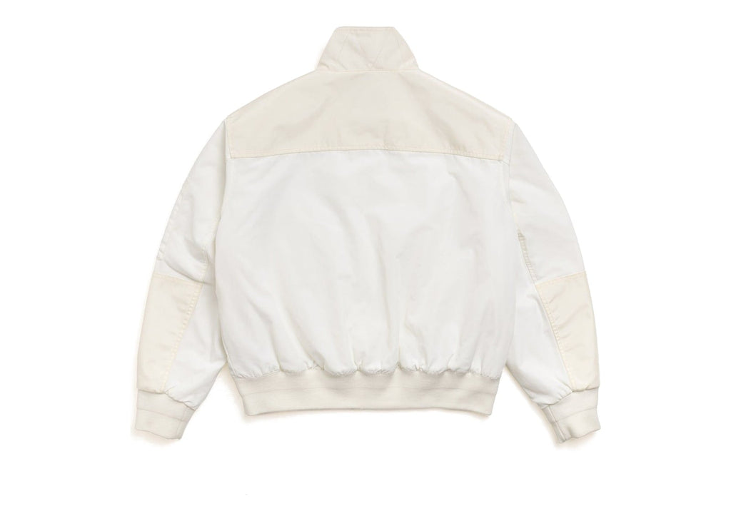 Stussy Mock Neck Flight Bomber White