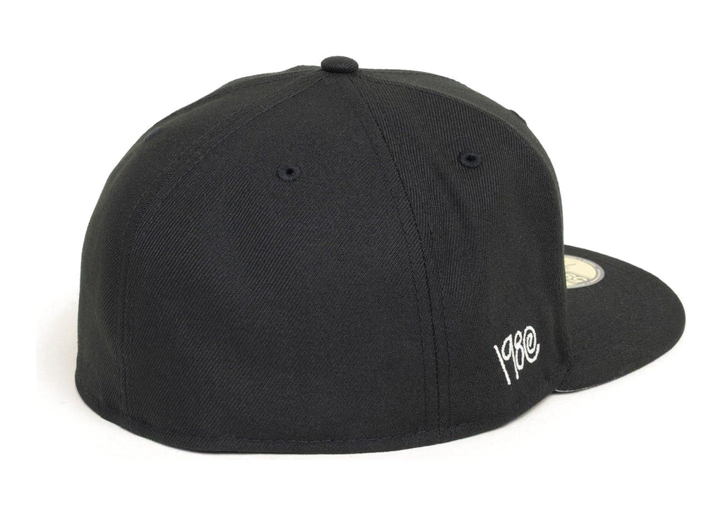Stussy New Era 59 FIFTY Swirly S Cap Black