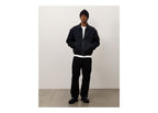 Stussy NYCO Collared Work Jacket Black