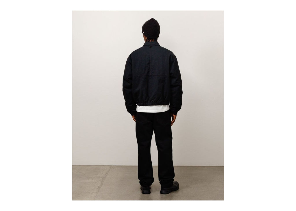 Stussy NYCO Collared Work Jacket Black