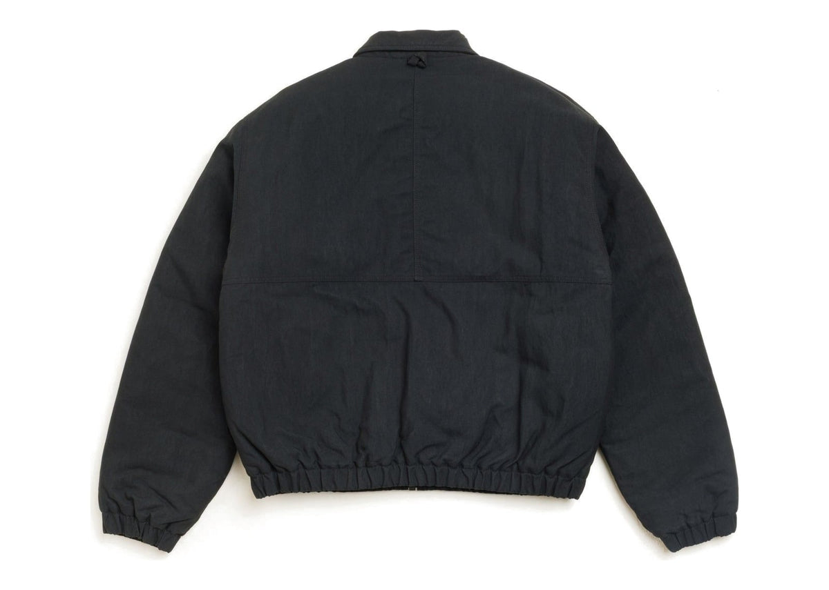 Stussy NYCO Collared Work Jacket Black