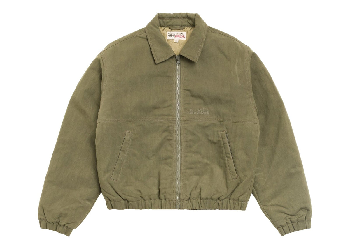 Stussy NYCO Collared Work Jacket Green