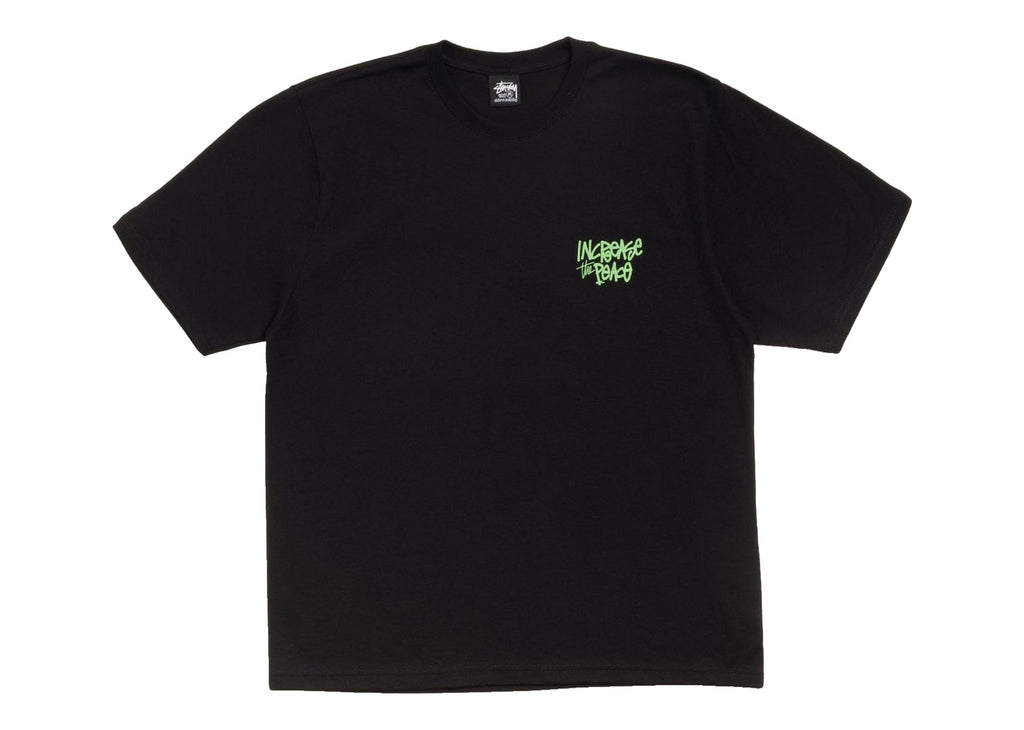 Stussy Peace Increased Tee Black