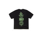 Stussy Peace Increased Tee Black