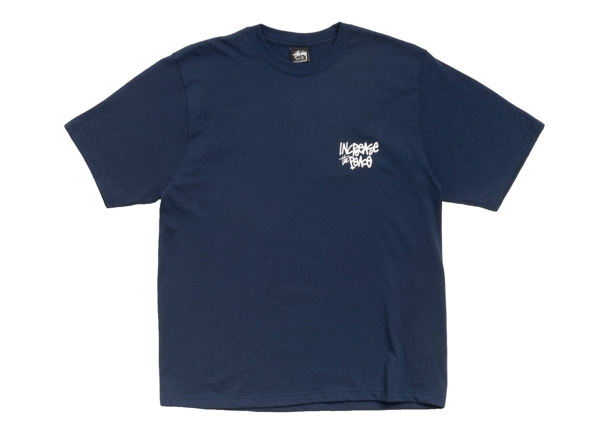 Stussy Peace Increased Tee Navy
