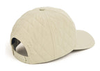 Stussy Quilted Surfwalk Snapback Cap Khaki