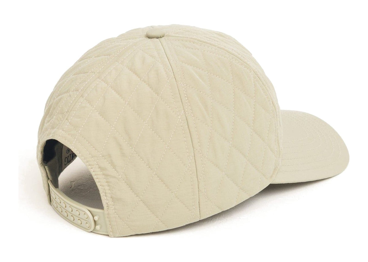 Stussy Quilted Surfwalk Snapback Cap Khaki