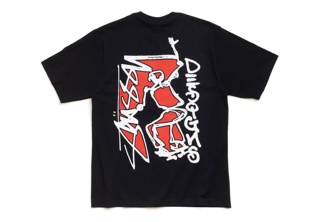 Stussy Smooth SK 8 Tee Black