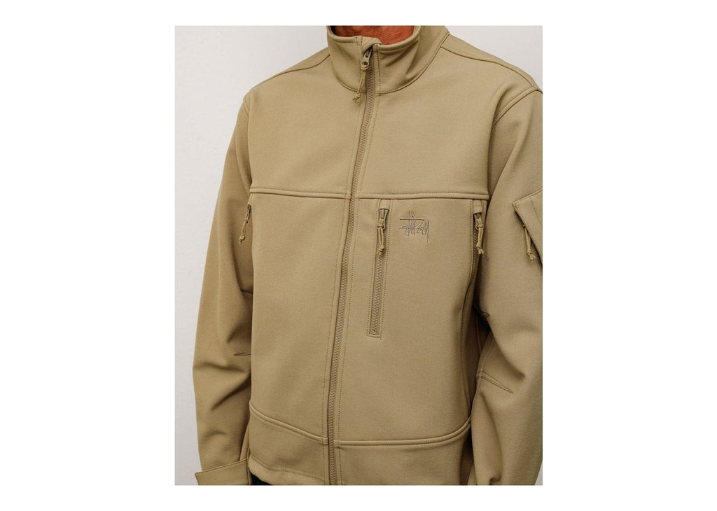 Stussy Soft Shell Jacket Coyote