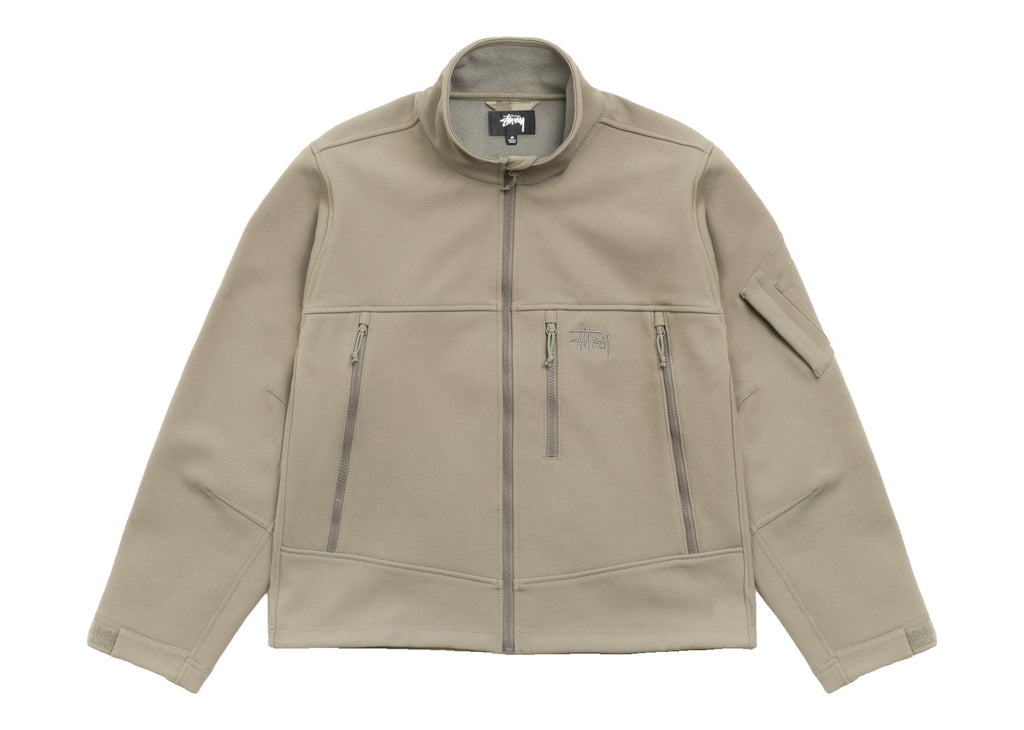 Stussy Soft Shell Jacket Moss Grey