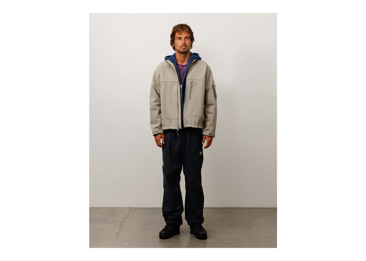Stussy Soft Shell Jacket Moss Grey