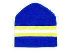 Stussy Stripe Ski Beanie Blue