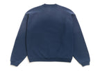 Stussy Sun Faded Oversized Crew Navy