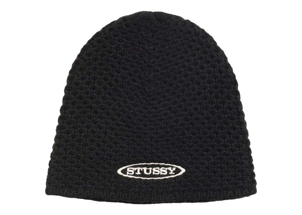 Stussy Textured Knit Skullcap Black