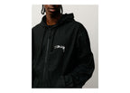 Stussy Waxed Cotton Beach Shell Black