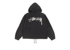 Stussy Waxed Cotton Beach Shell Black