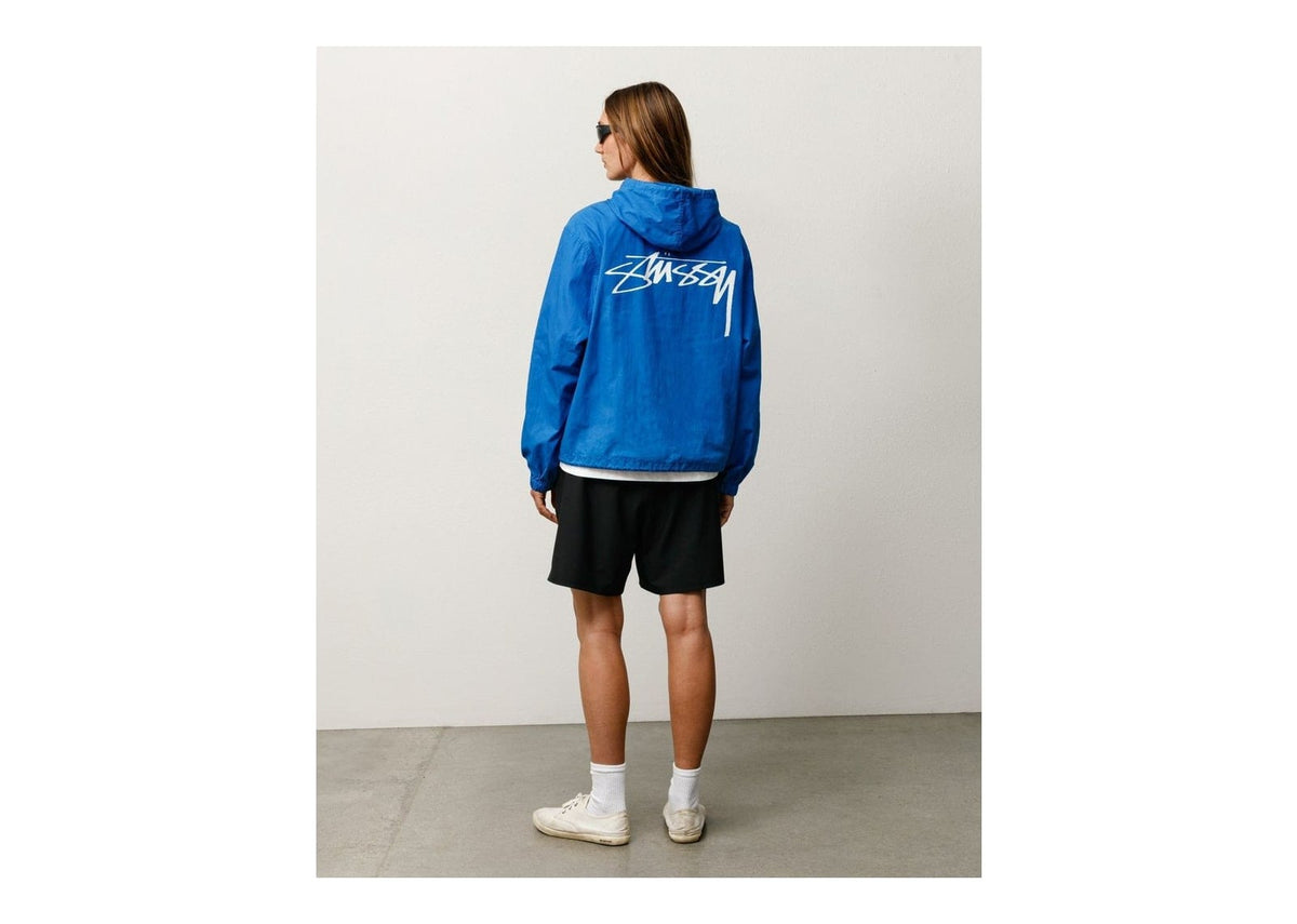 Stussy Waxed Cotton Beach Shell Blue