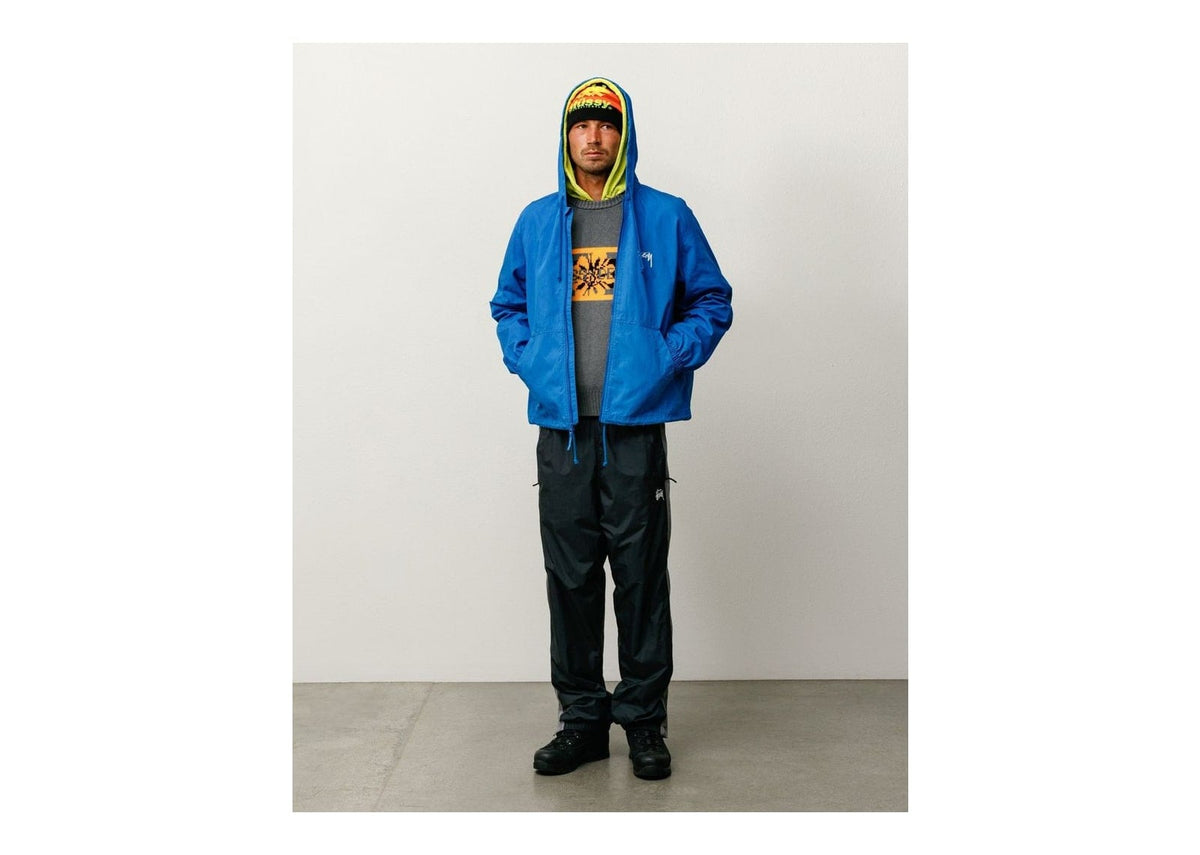 Stussy Waxed Cotton Beach Shell Blue