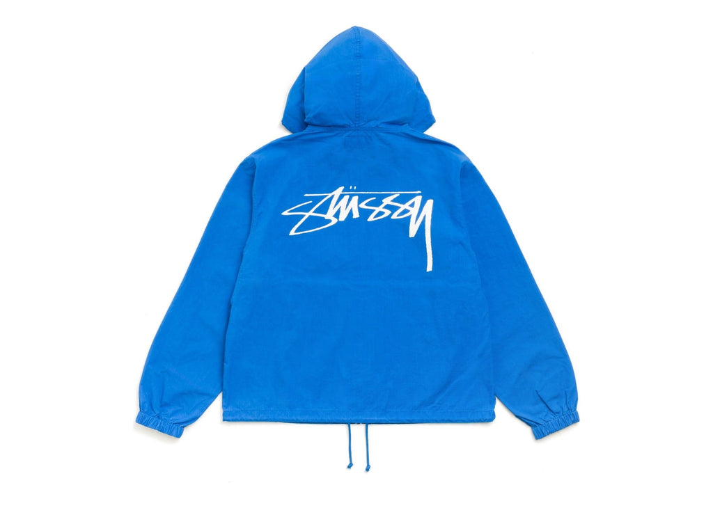 Stussy Waxed Cotton Beach Shell Blue