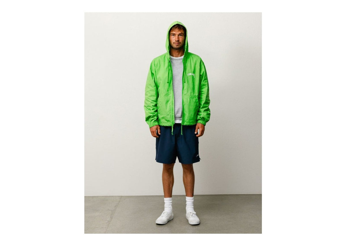 Stussy Waxed Cotton Beach Shell Kiwi