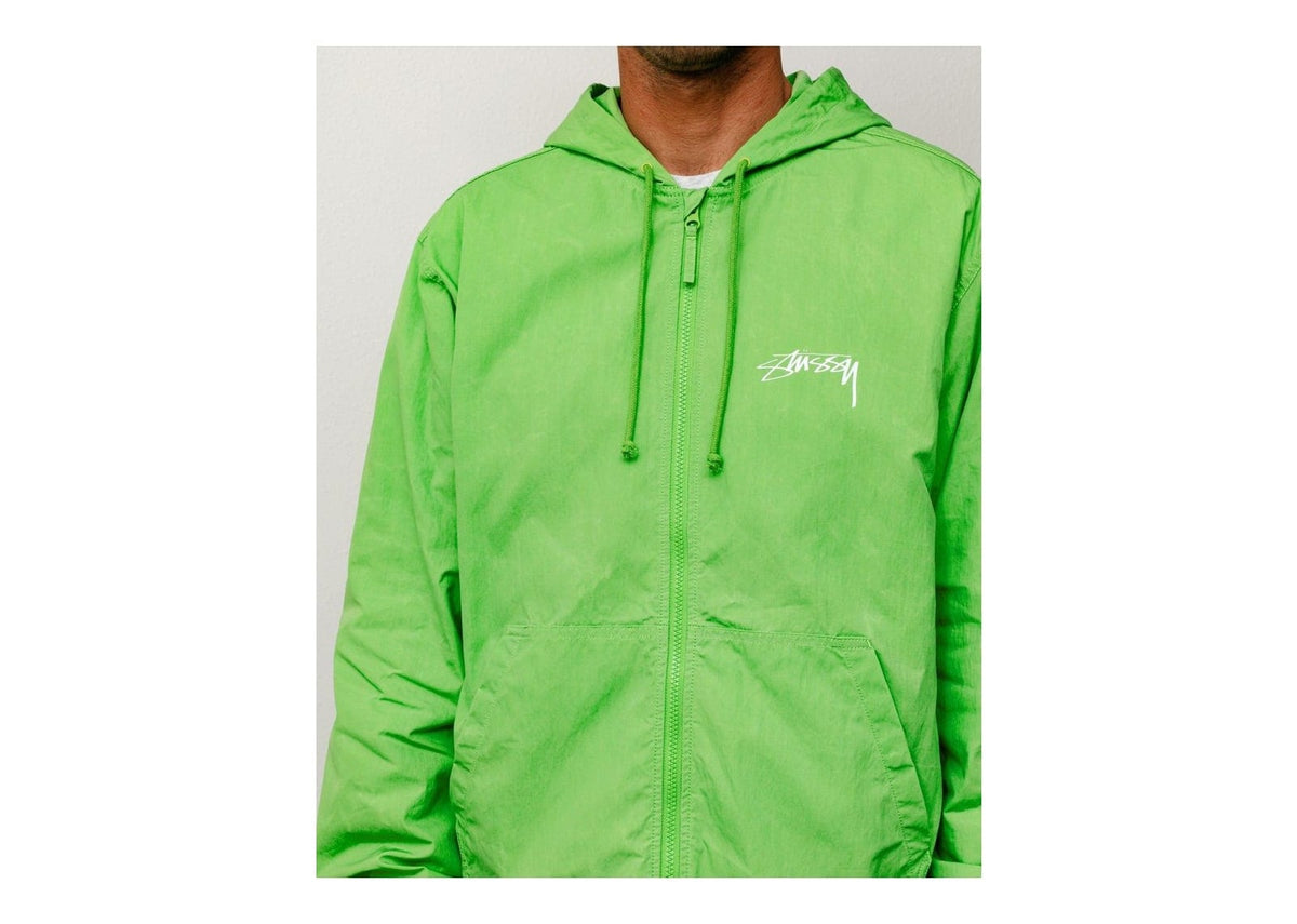 Stussy Waxed Cotton Beach Shell Kiwi