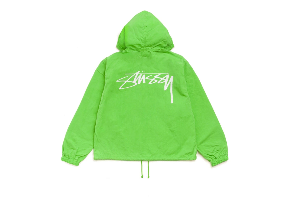 Stussy Waxed Cotton Beach Shell Kiwi