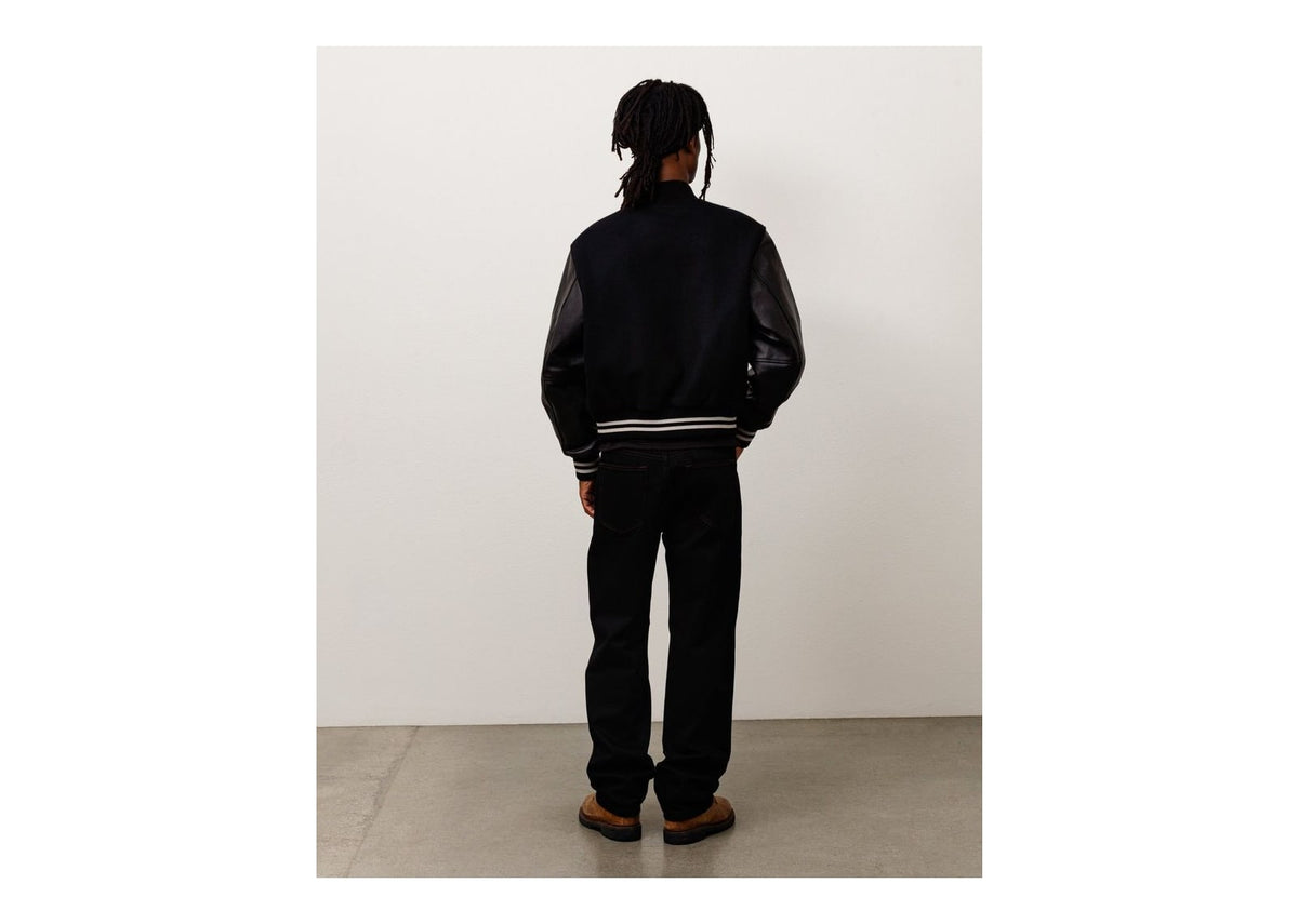Stussy Wool Varsity Jacket Black