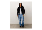 Stussy Wool Varsity Jacket Black