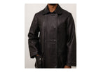 Stussy x Our Legacy Leather Fireman Jacket Black