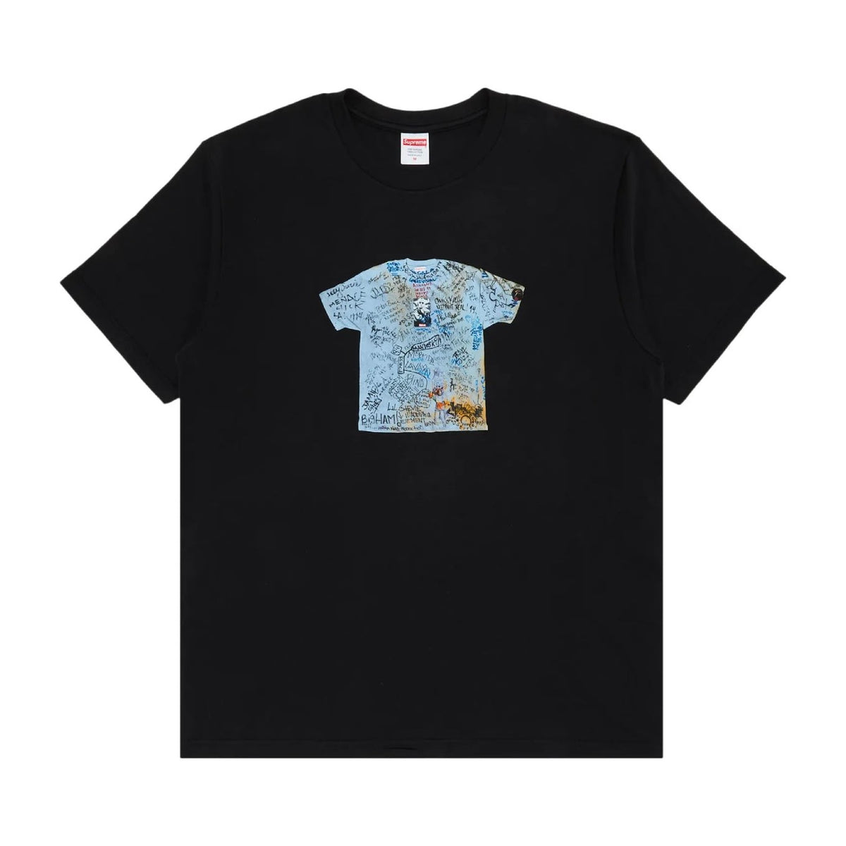 Supreme 30 th Anniversary First Tee Black