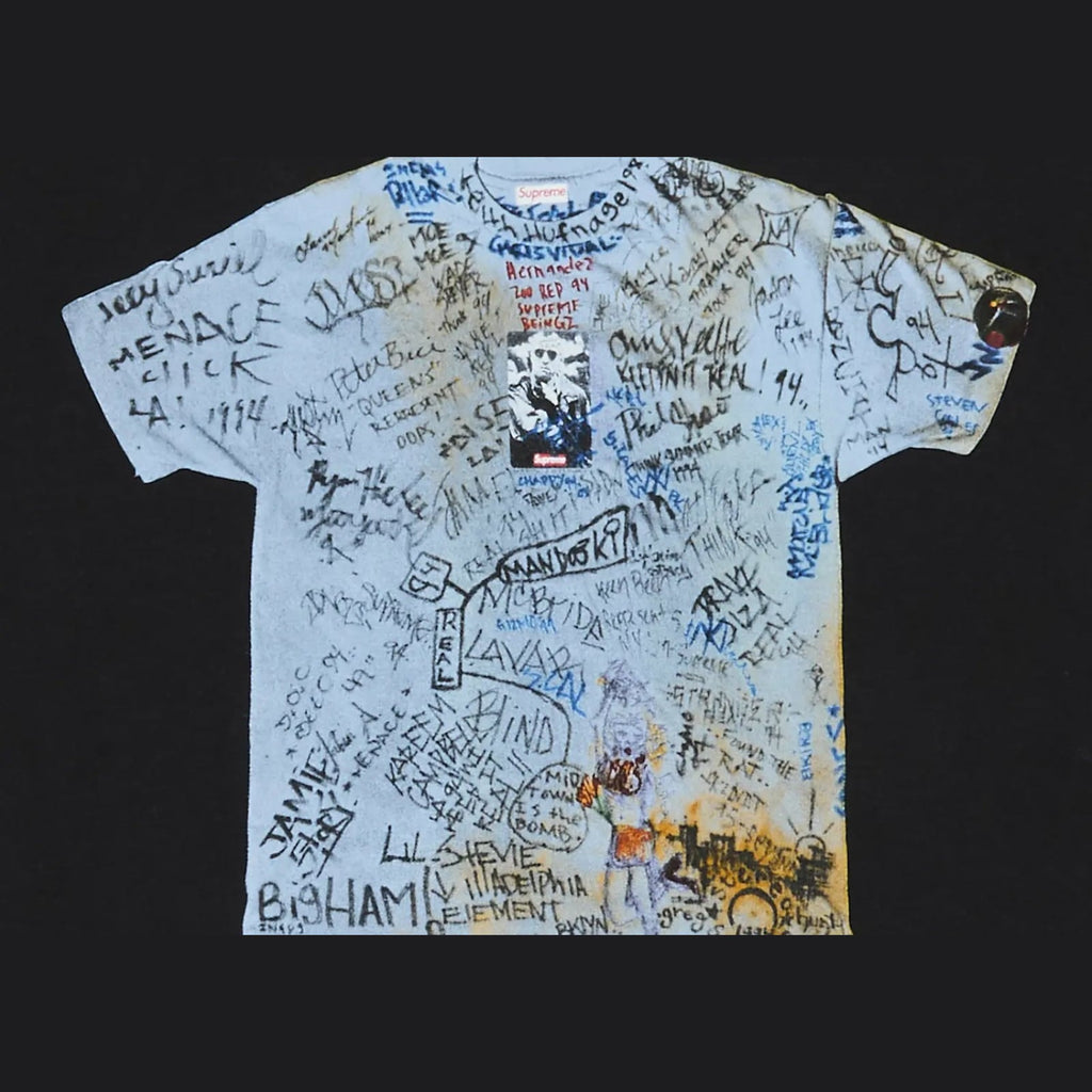 Supreme 30 th Anniversary First Tee Black