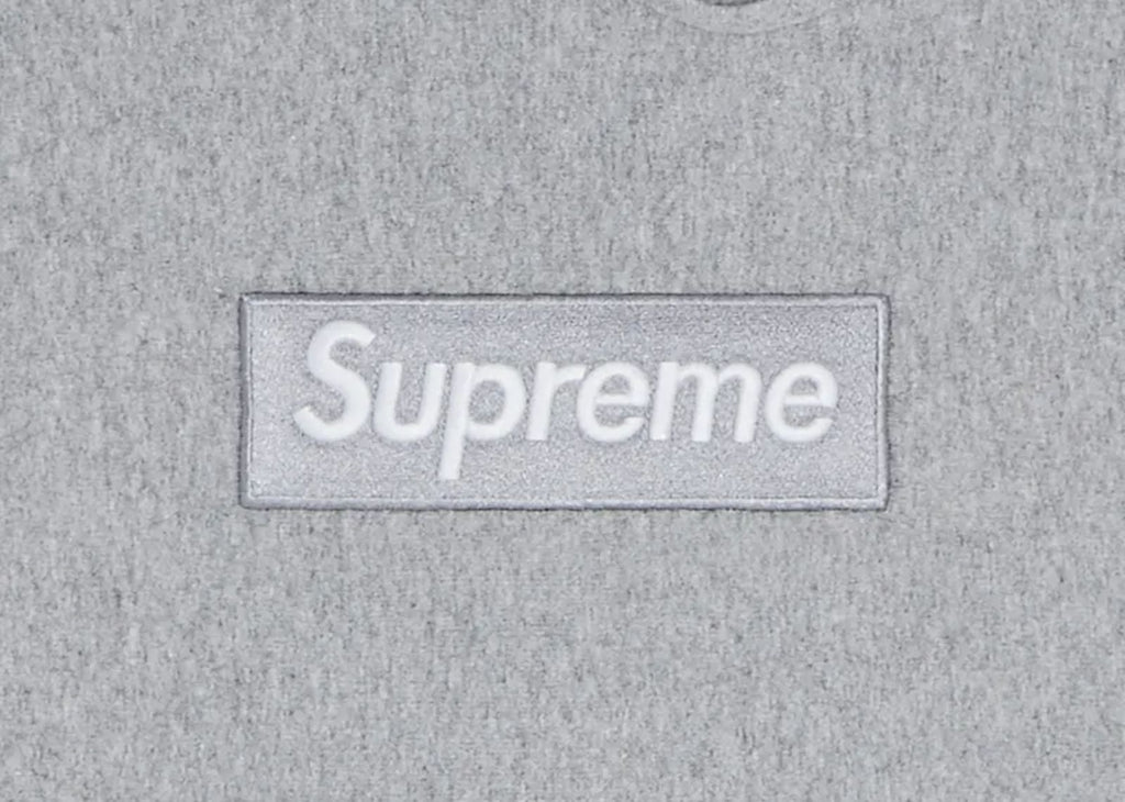 Supreme Box Logo Hooded Sweatshirt Sweatshirt (FW 24) Heather Grey