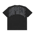 Supreme Cracked Back Arc Short-Sleeve Top Black