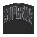 Supreme Cracked Back Arc Short-Sleeve Top Black