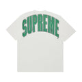 Supreme Cracked Back Arc Short-Sleeve Top White