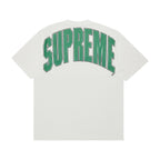 Supreme Cracked Back Arc Short-Sleeve Top White