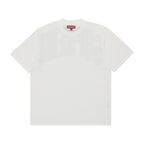 Supreme Cracked Back Arc Short-Sleeve Top White