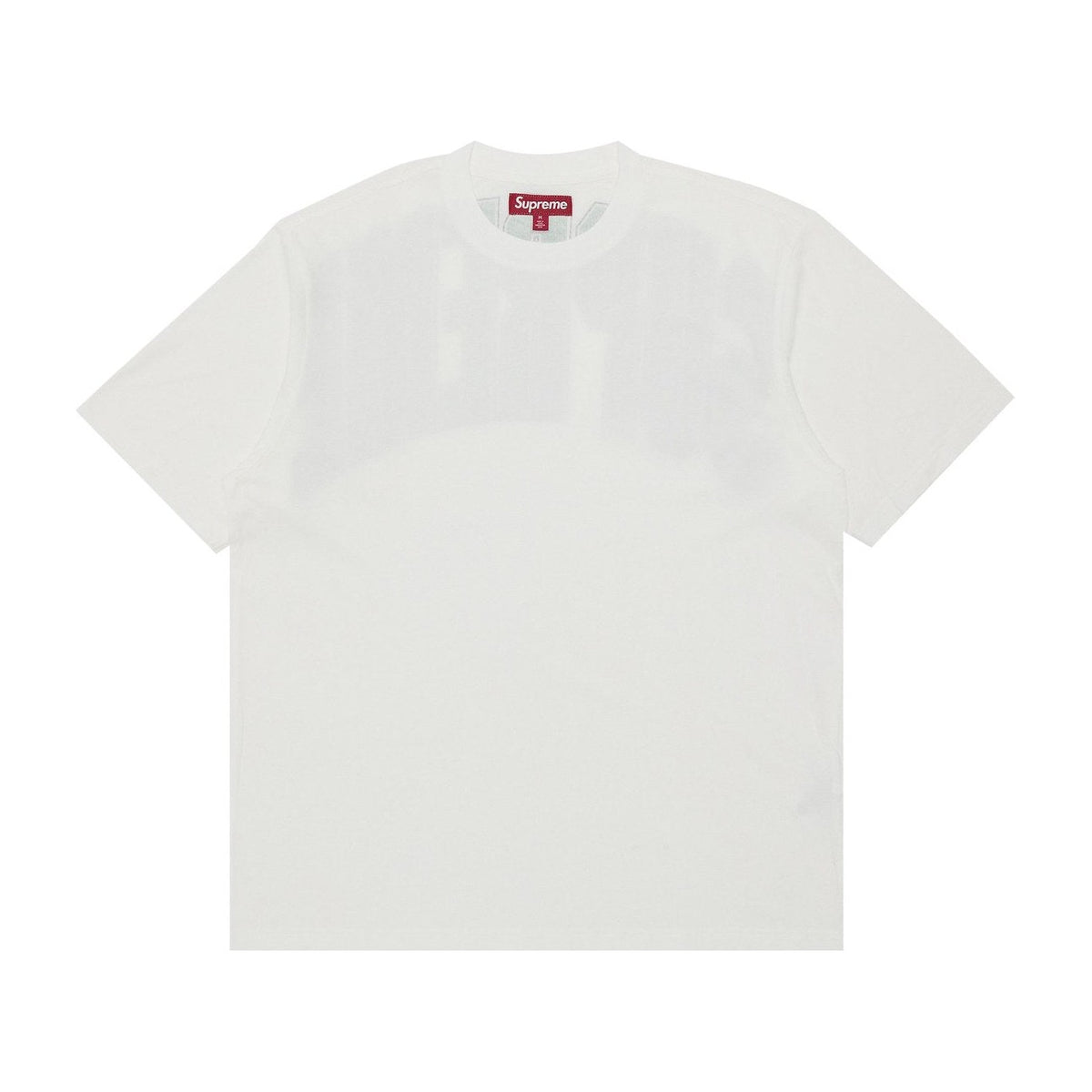 Supreme Cracked Back Arc Short-Sleeve Top White