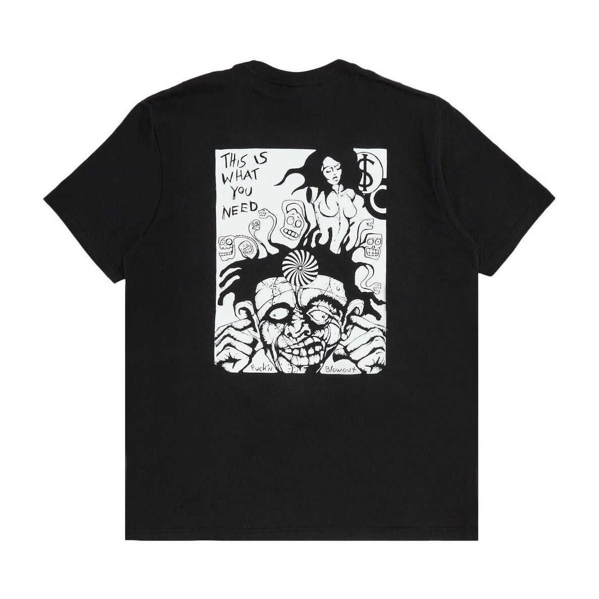 Supreme Fuckin Blowout Tee Black