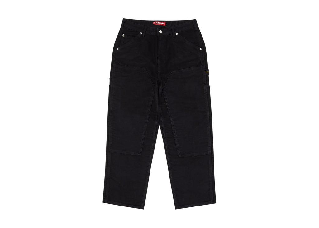 Supreme Moleskin Double Knee Painter Pant Black
