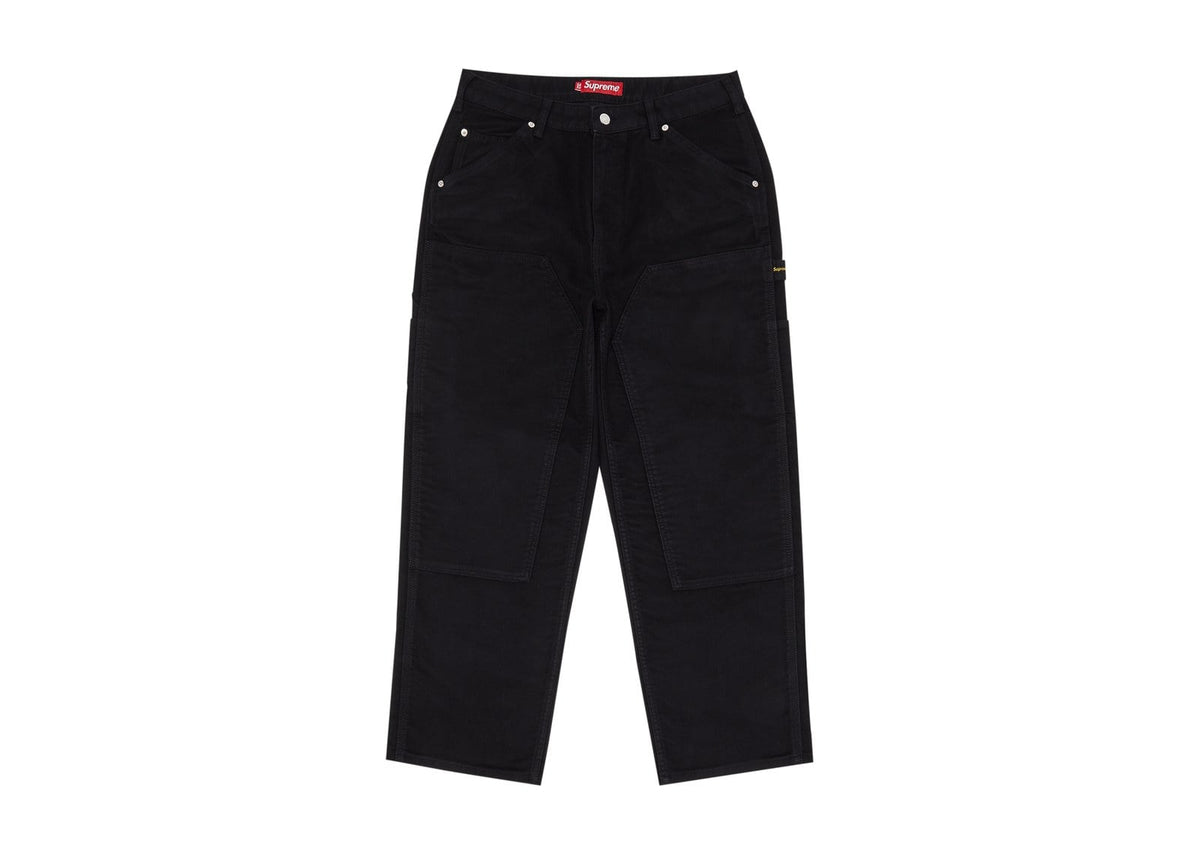 Supreme Moleskin Double Knee Painter Pant Black