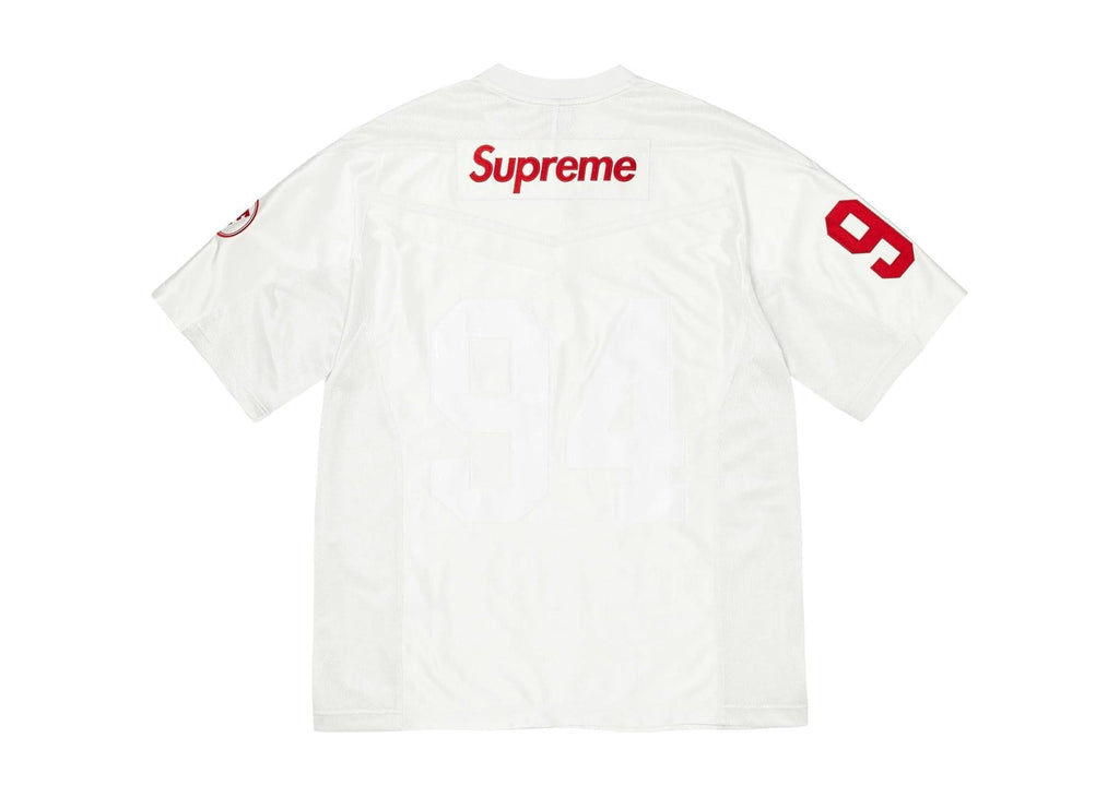 Supreme Nike Football Jersey White