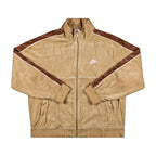 Supreme Nike Velour Track Jacket Tan